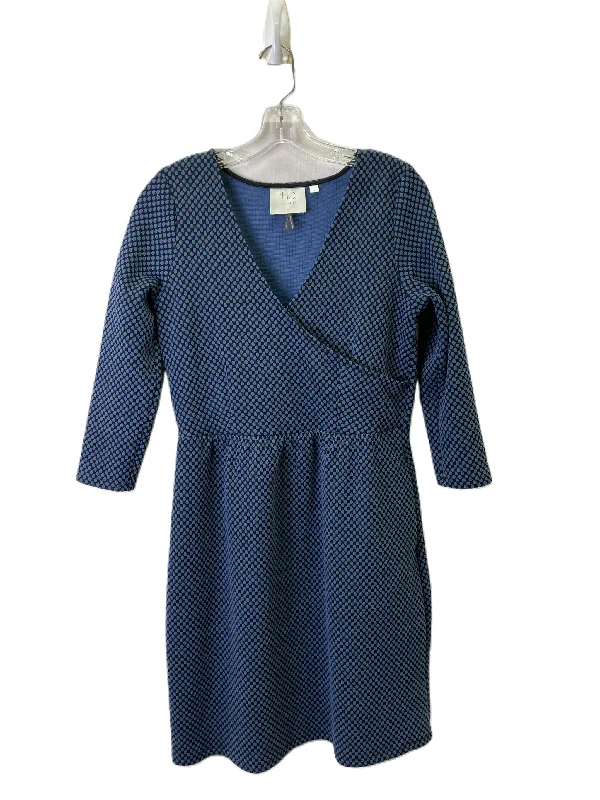 Epic Deals Dress Work By Hd In Paris In Black & Blue, Size: M