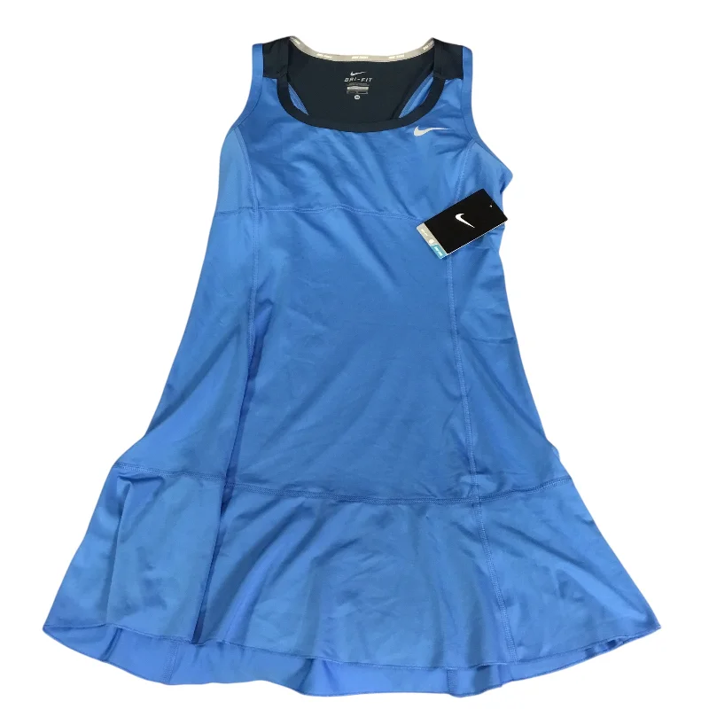 Huge Discounts Athletic Dress By Nike Apparel In Blue, Size: M