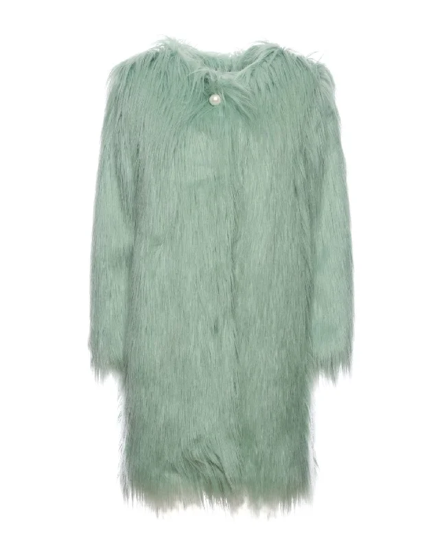 Price Drop Coat for woman M802KO B0054 LIGHT GREEN ALABAMA MUSE