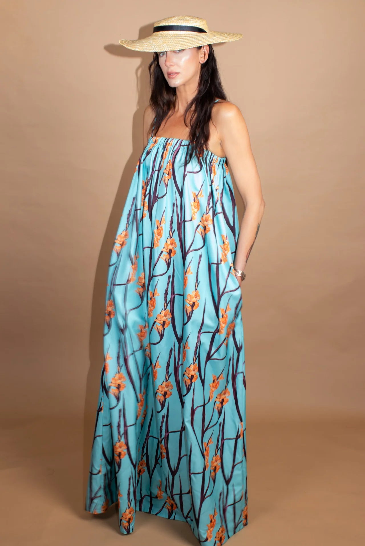 Great Bargains Dur Doux - Gladiolus T-Strap Maxi Dress
