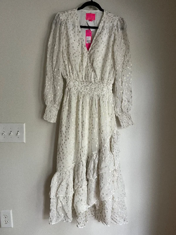 Sale Event Dress Party Long By Lilly Pulitzer In Cream, Size: S