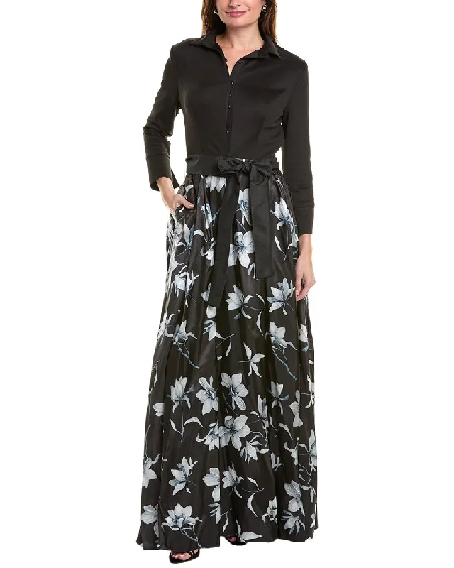 Today's Special Rene Ruiz Taffeta Shirt Gown