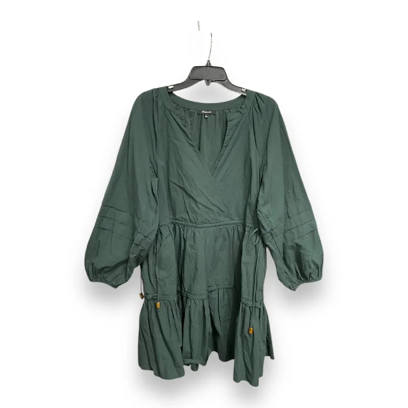 Bargain Prices Dress Casual Short By Madewell In Green, Size: L