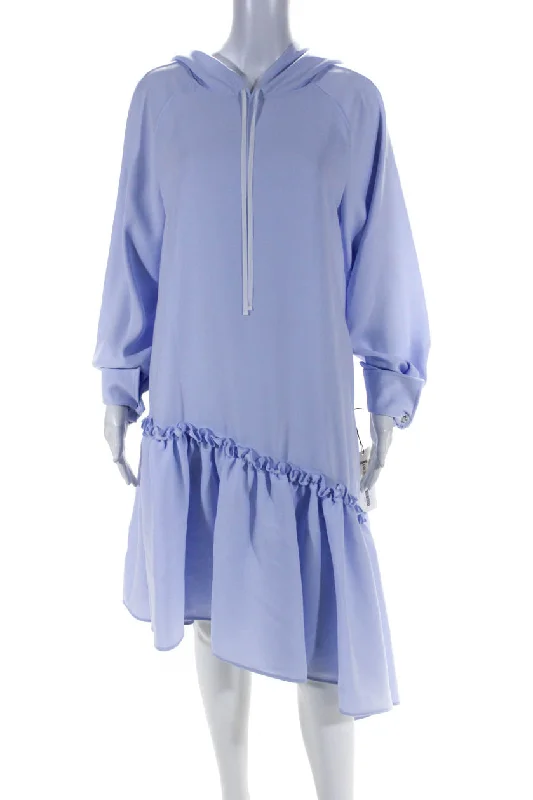 The Best Prices Adeam Womens Hozuki Dress Sky Blue
