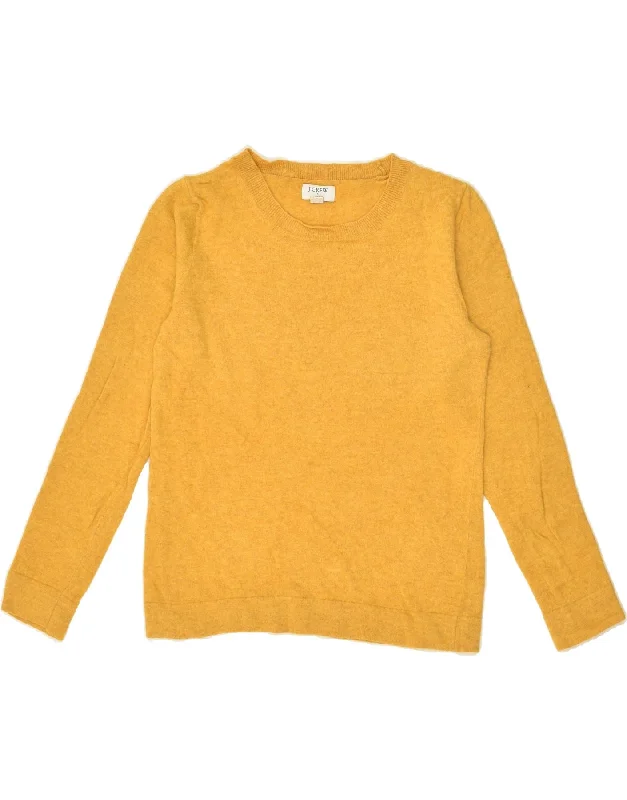 Sneak Peek Sale J. CREW Womens Teddie Crew Neck Jumper Sweater UK 10 Small Yellow Cotton Sneak Peek Sale J. CREW Womens Teddie Crew Neck Jumper Sweater UK 10 Small Yellow Cotton