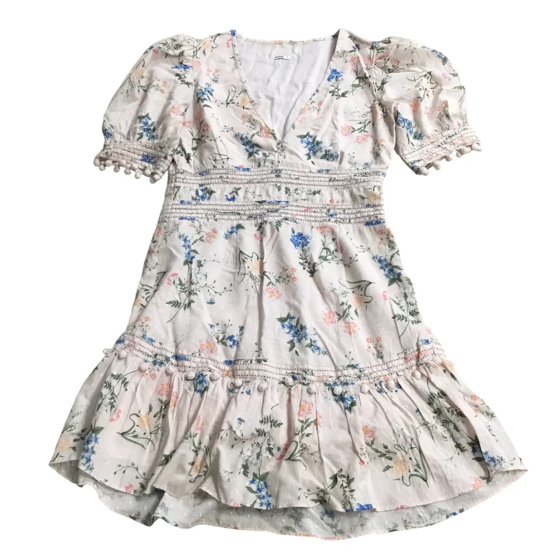 Bargain Prices Dress Casual Short By Clothes Mentor In Floral Print, Size: S