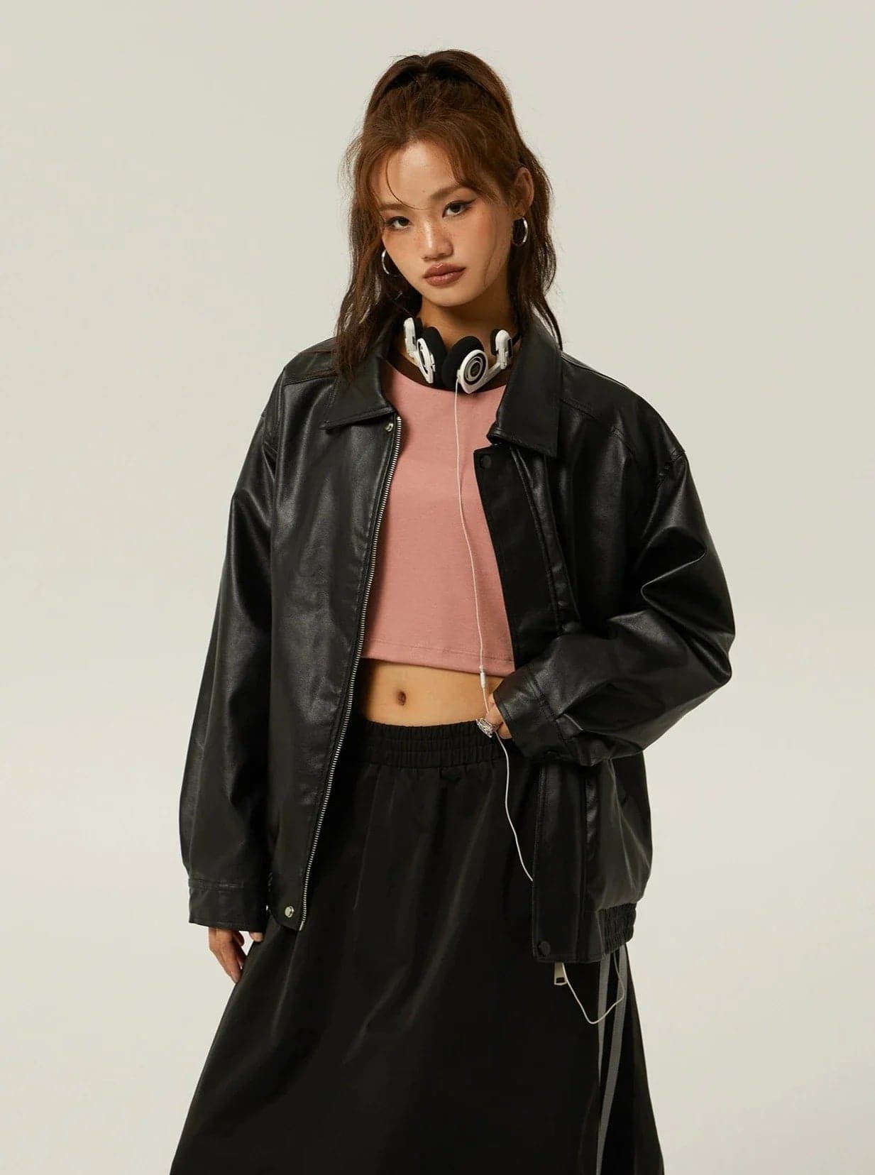 Steals and Deals Maillard Premium Leather Jacket