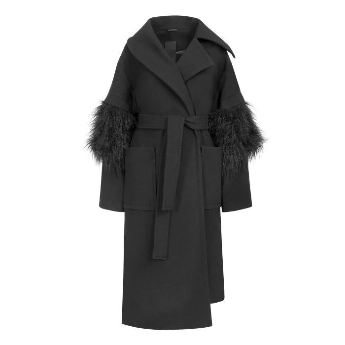 Loyalty Reward Veki Black Coat