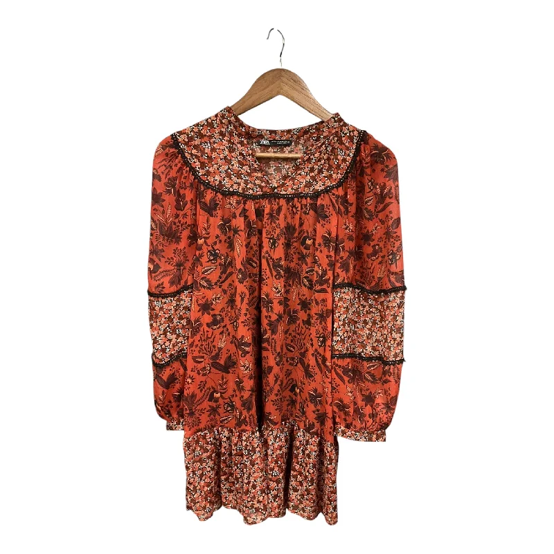 Today’s Special Dress Casual Short By Zara In Floral Print, Size: Xs