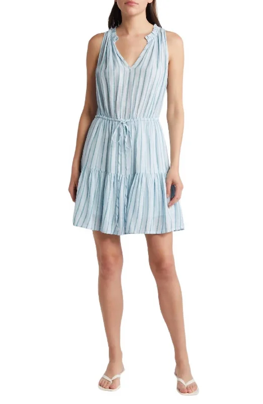 Deal Dash Albany Dress In Cambria Stripe
