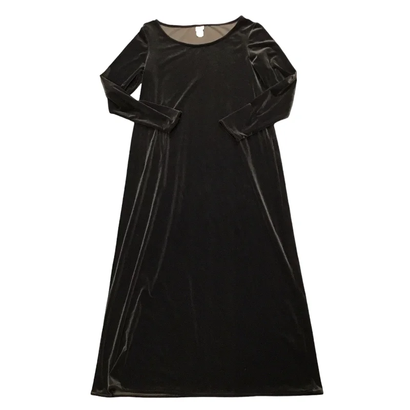 Great Deals Dress Party Long By Eileen Fisher In Brown, Size: S