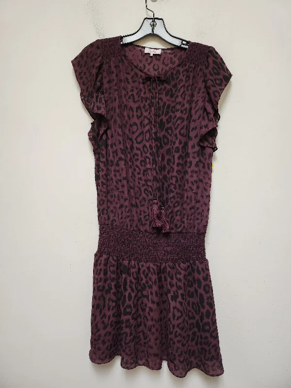 Shop and Save Dress Casual Short By Parker In Leopard Print, Size: L