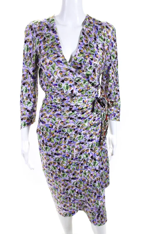 Best Deals Peter Cohen Womens Silk Reverse Stops Dress Red White