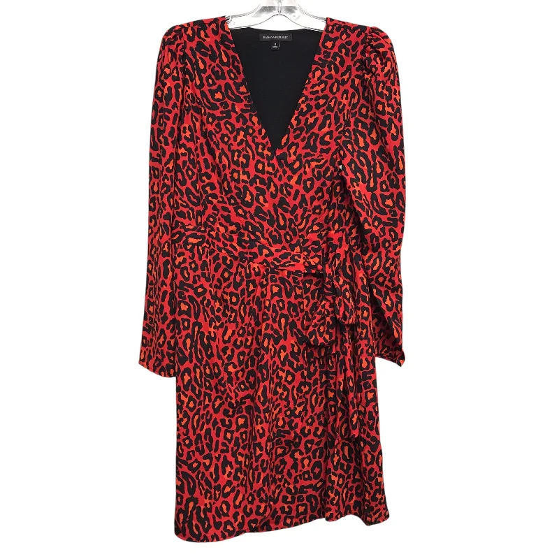 Low Prices Dress Work By Banana Republic In Animal Print, Size:M