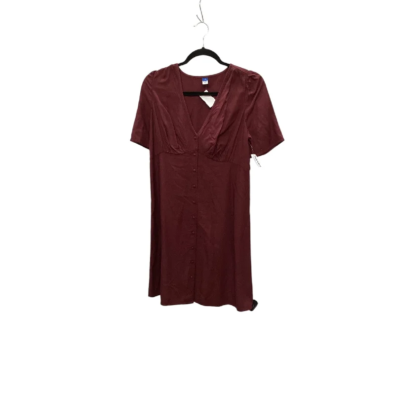 Sale Event Dress Casual Short By Old Navy In Red, Size: M