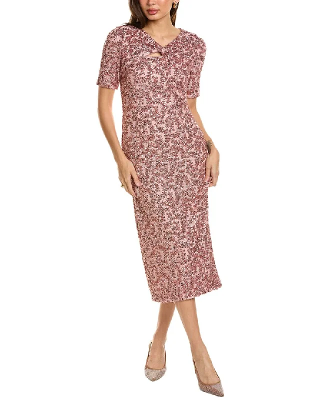 Major Savings JS Collections Farrah Tea-Length Dress