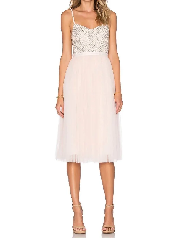 Bonus Savings Copellia Ballet Dress In Blush Pink