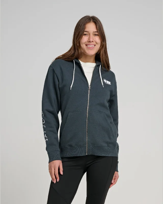 Limited Time Offer Alpha Zip Hoody - Coal