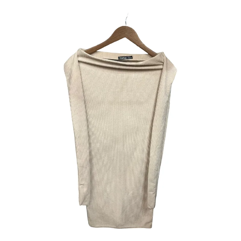 Act Now Dress Casual Maxi By Boohoo Boutique In Tan, Size: S