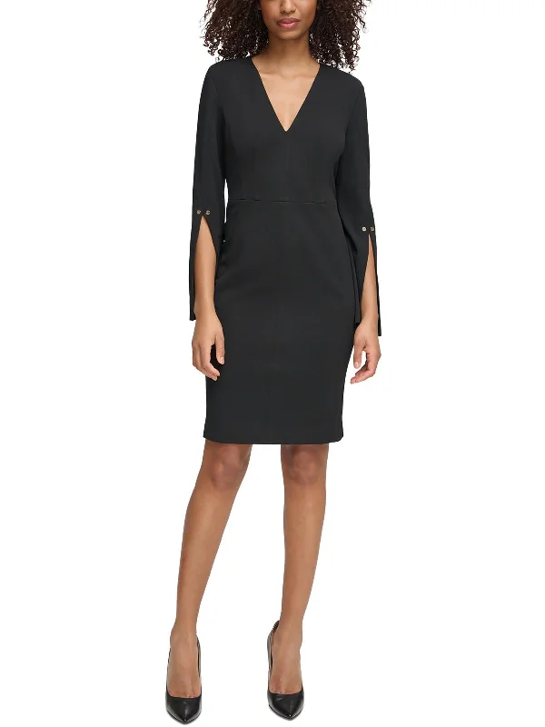 Unbeatable Prices Womens Long Sleeve Above the Knee Mini Dress