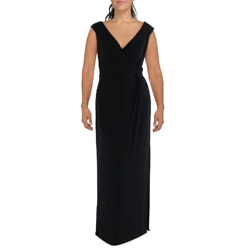 Time-Limited Offer Womens Gathered Long Evening Dress