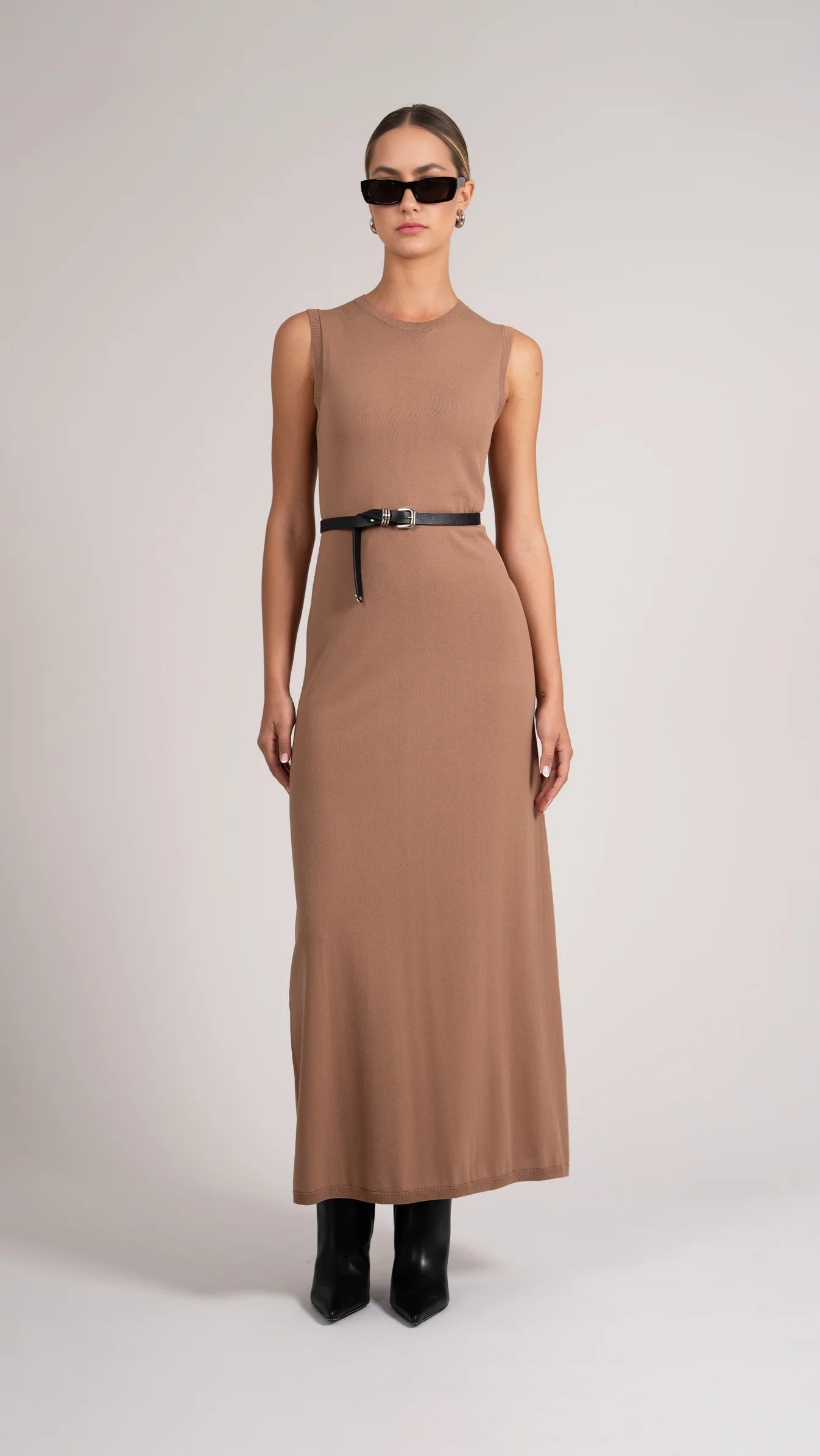 Warehouse Sale Parentezi - Marylin Knit Dress - Camel