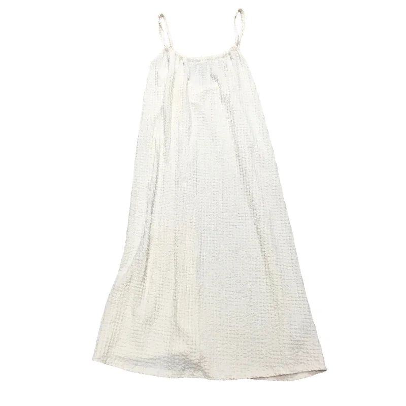 Savings Spectacular Dress Casual Midi By H&m In Cream, Size: S