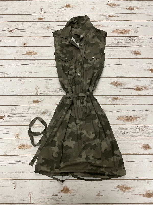Savings Spectacular Athletic Dress By Eddie Bauer In Camouflage Print, Size: S