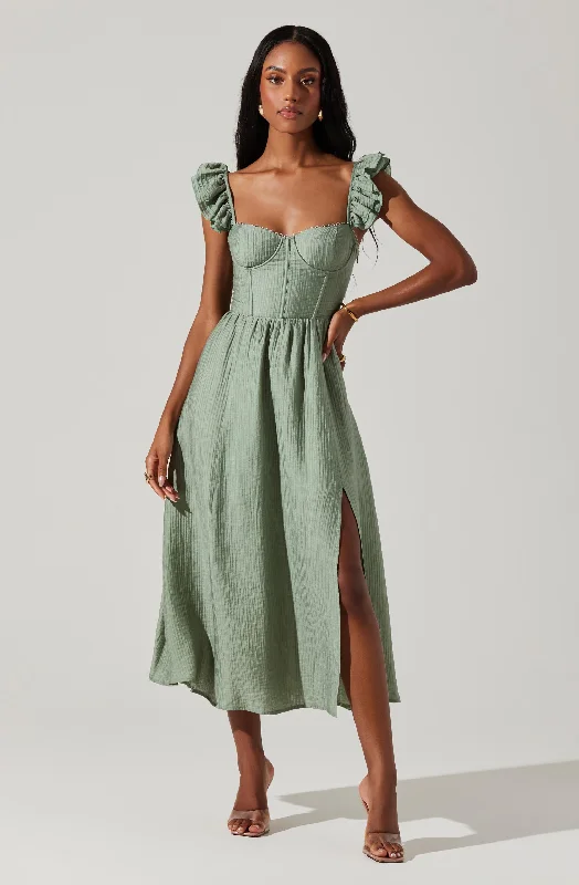 The Best Prices Wedelia Bustier Midi Dress