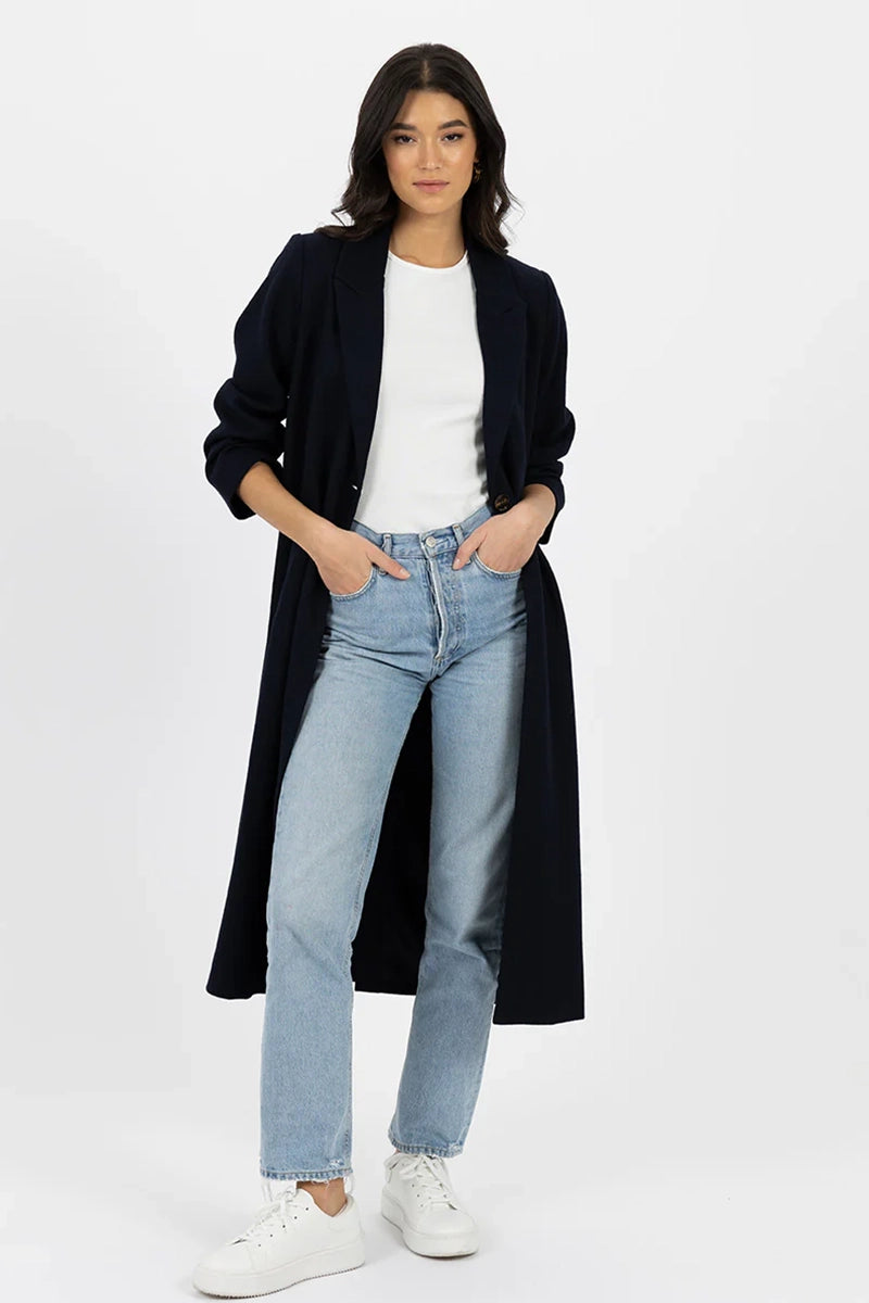 Shop and Save Humidity Women's Madison Coat in Navy