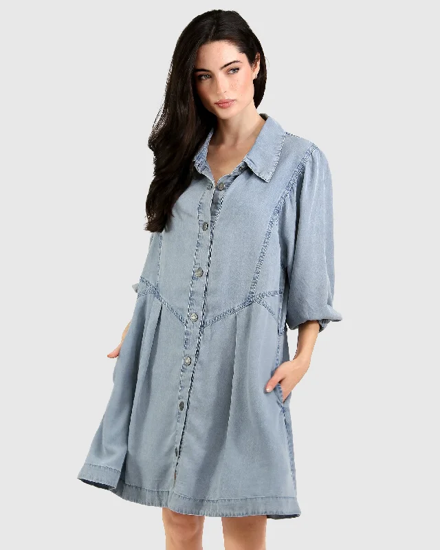 Price Drop Supercut Supercut Denim Dress