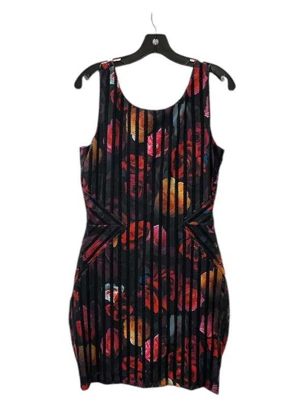 Blowout Deals Dress Casual Midi By Guess In Multi-colored, Size: L