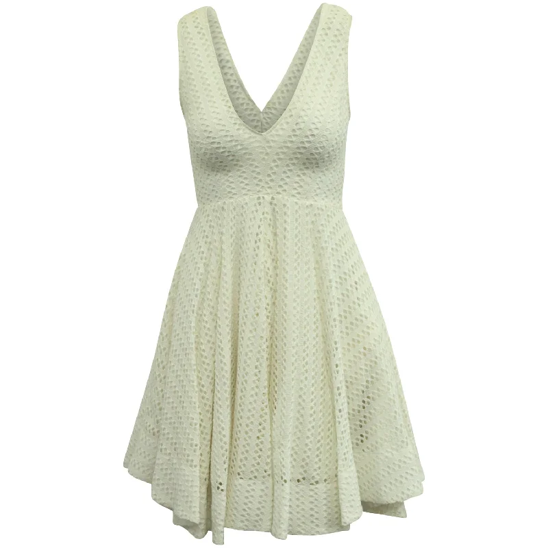 Today’s Special Sandro Bliss Eyelet Lace Dress in White Polyester