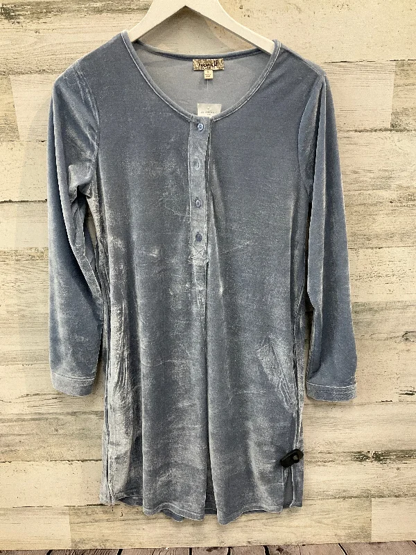 Online Exclusive Dress Casual Midi By Clothes Mentor In Blue, Size: S