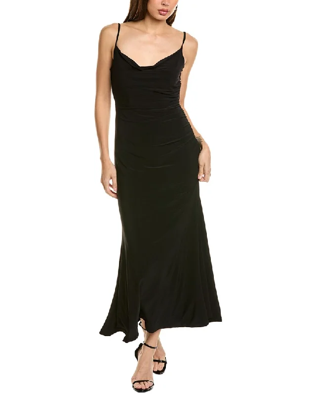 New Deals Laundry by Shelli Segal Lace Back Midi Dress