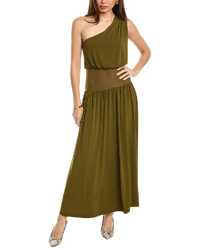 Discount Extravaganza WeWoreWhat One-Shoulder Maxi Dress