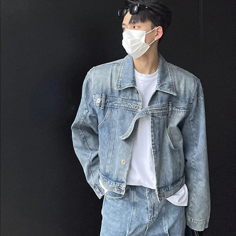 Price Rollback Niche Patchwork To Make Old Denim Coats For Men And Women
