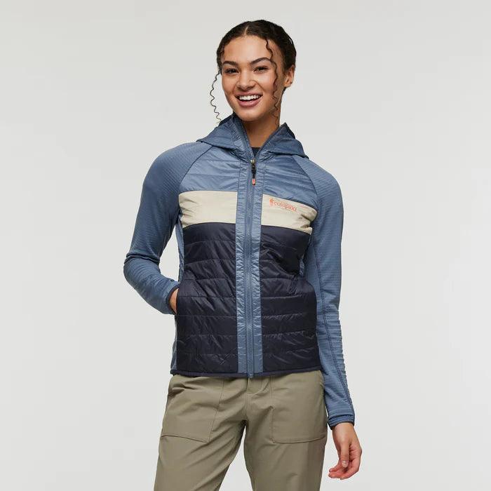Steals and Deals Cotopaxi Women’s Capa Hybrid insulated Hooded Jacket
