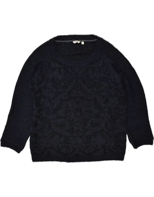 Loyalty Reward FAT FACE Womens Crew Neck Jumper Sweater UK 16 Large  Navy Blue Paisley