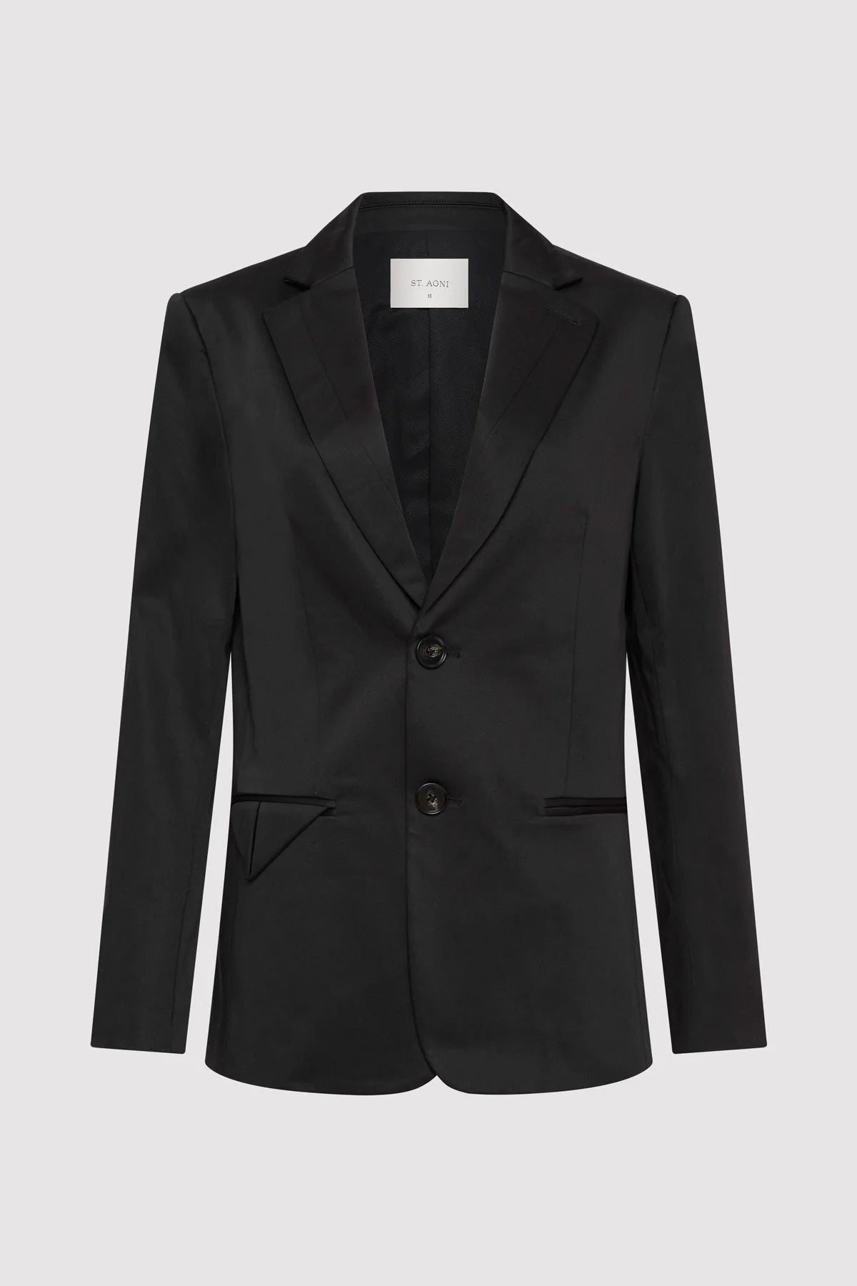 Can't Miss Origami Pocket Blazer - Black