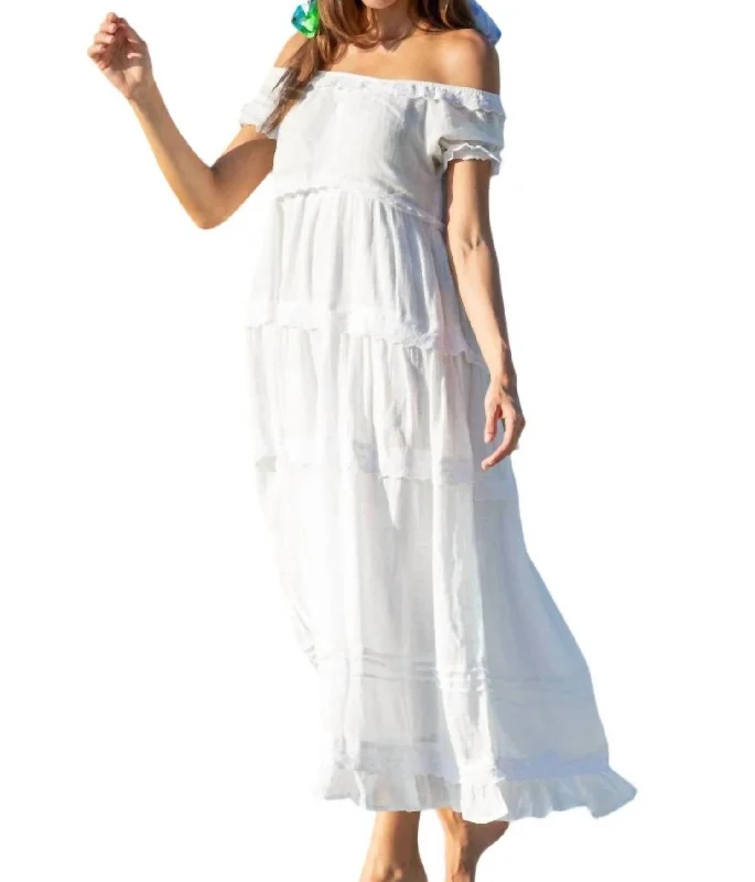 Savings Galore Sarita Dress In White