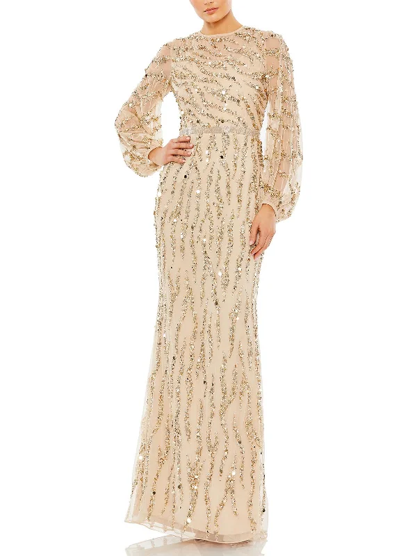 Special Price Womens Sequined Formal Evening Dress