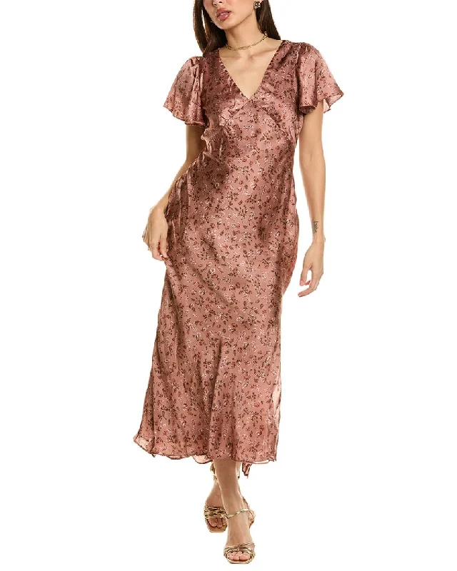 Markdowns Dress Forum Go Get Em Flutter Sleeve Maxi Dress