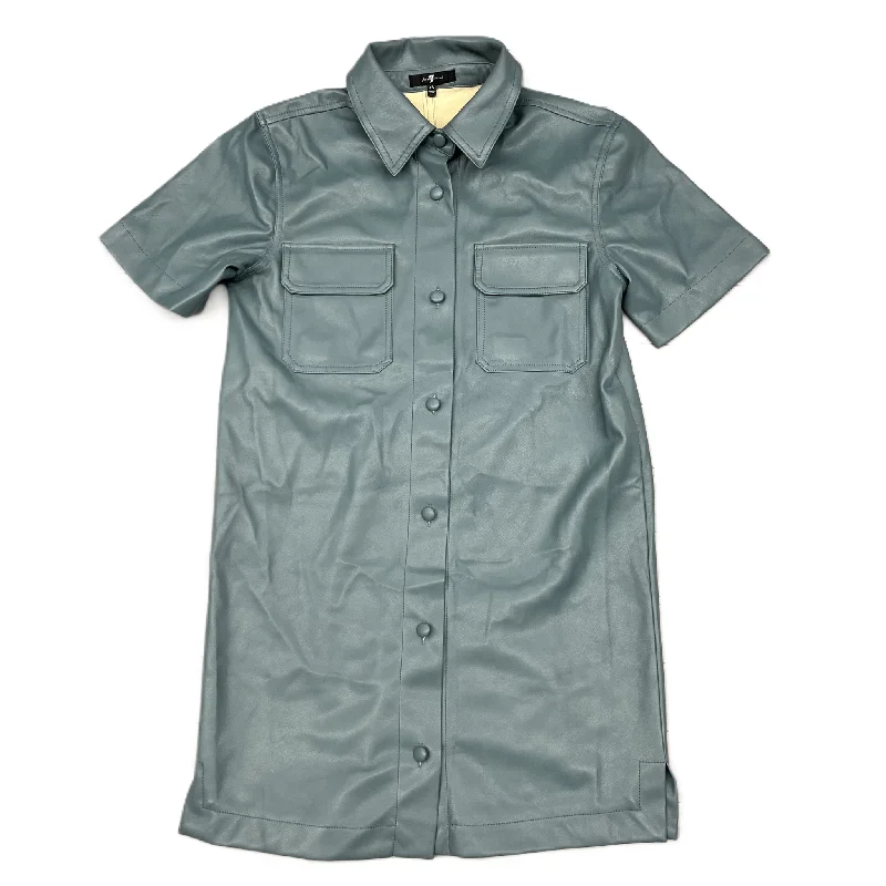 Buy Now Dress Casual Short By 7 For All Mankind In Blue, Size: Xs