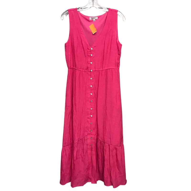 Great Deals Dress Casual Maxi By Nanette Lepore In Pink, Size:M