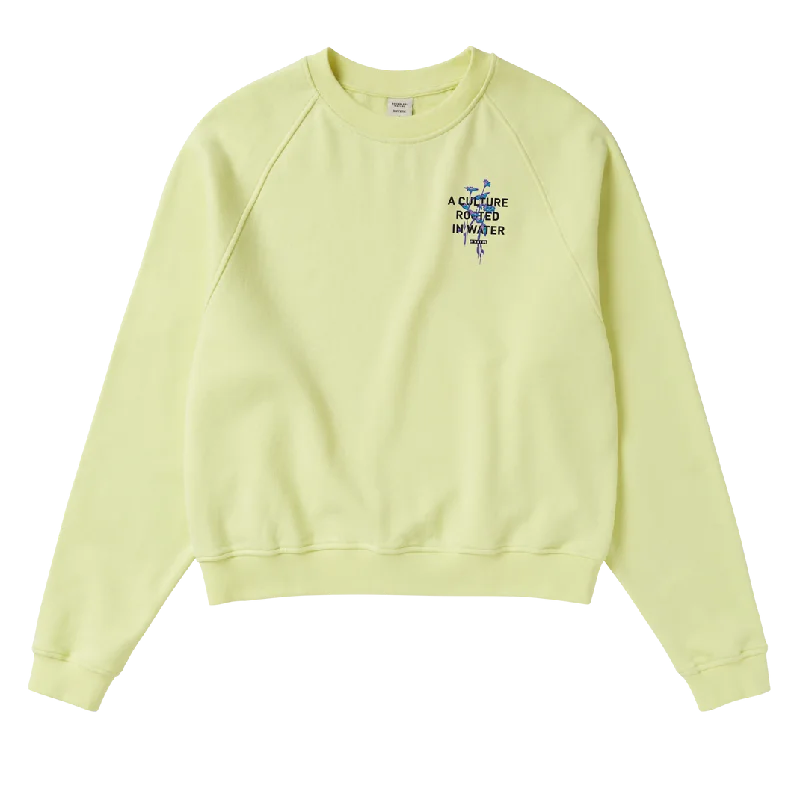 Sale Event Mystic Culture Crew Sweatshirt-Summer Green