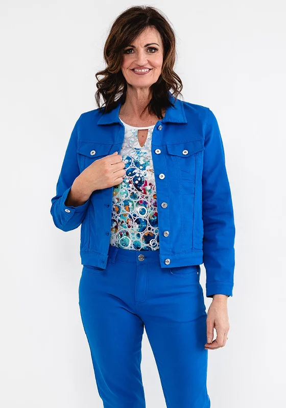 Value Deals Dolcezza Denim Jacket, Royal Blue