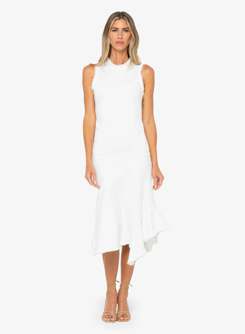 While Supplies Last Just Bee Queen - Clara Dress - Off White