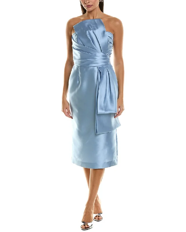 Big Savings Alberta Silk-Blend Midi Dress