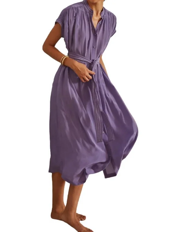 Final Clearance Valerie Dress In Purple